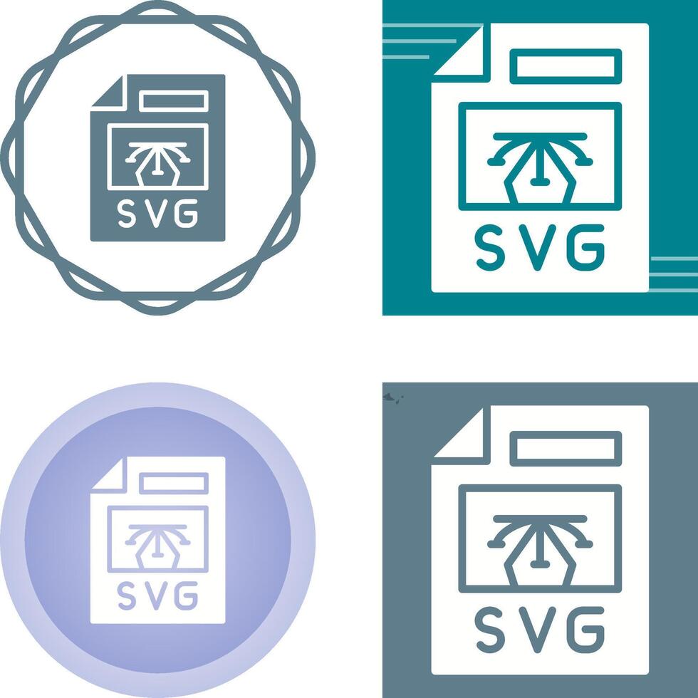 Svg File Vector Icon