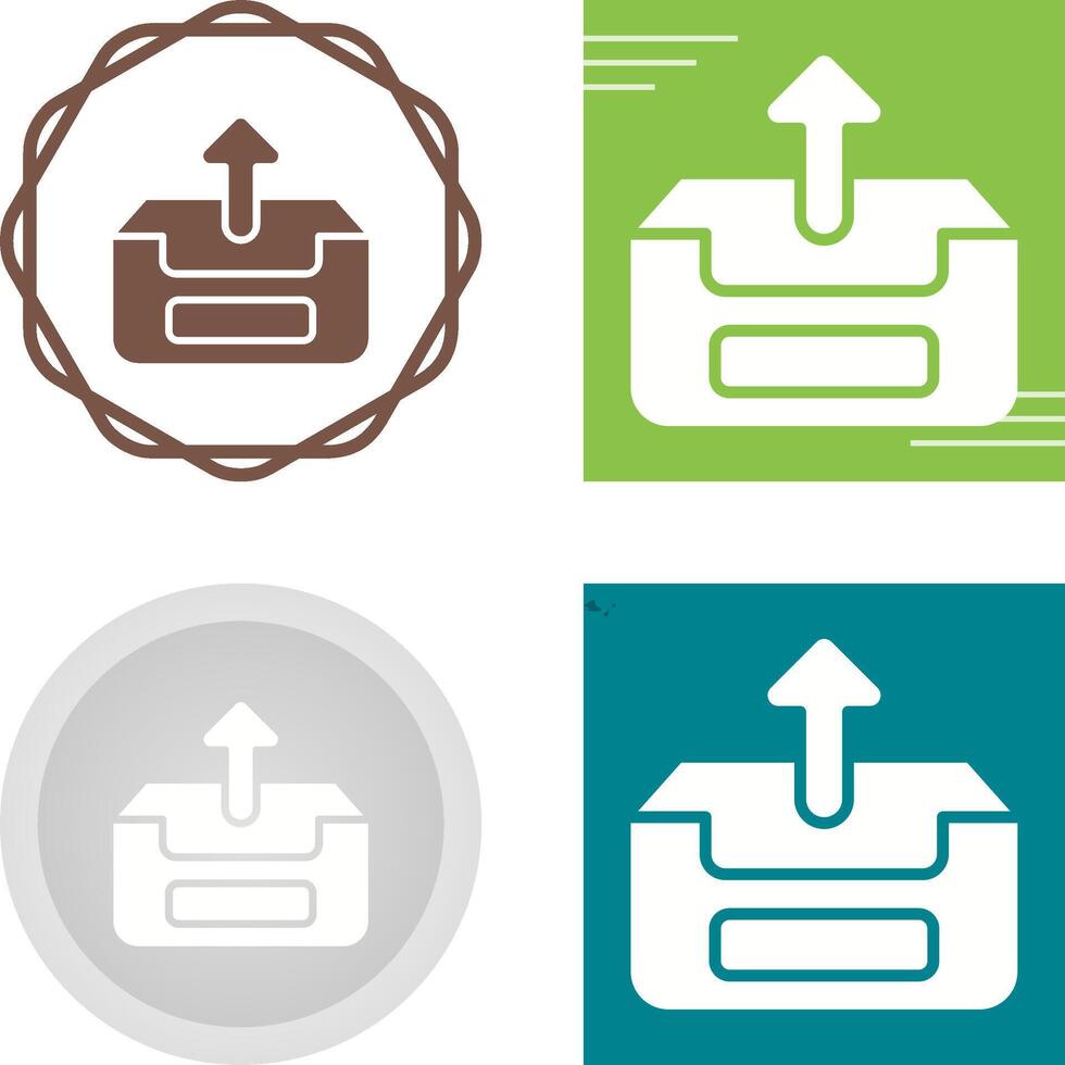 Outbox Vector Icon