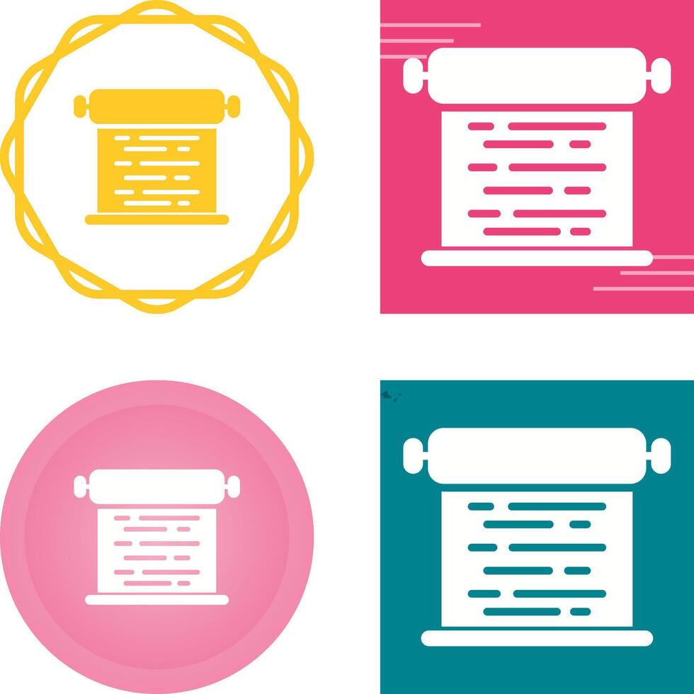 Scroll Vector Icon