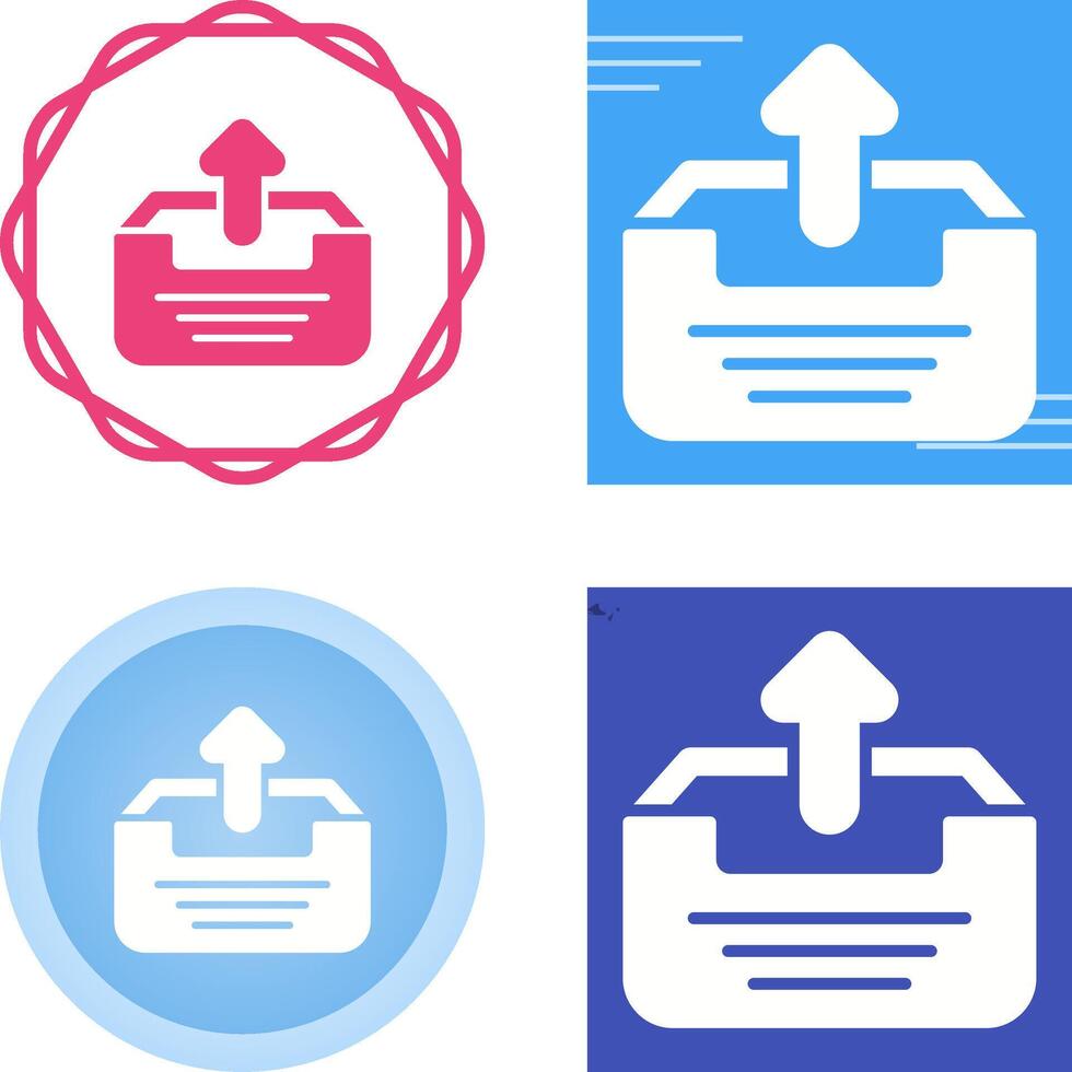 Outbox Vector Icon