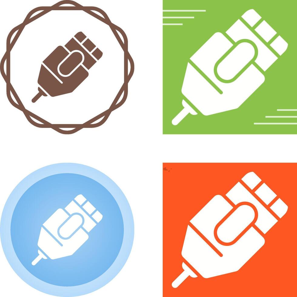 Ethernet Cable Vector Icon