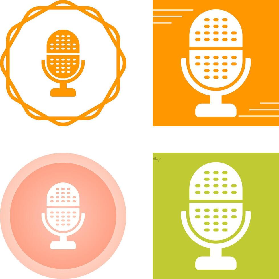 Microphone Vector Icon