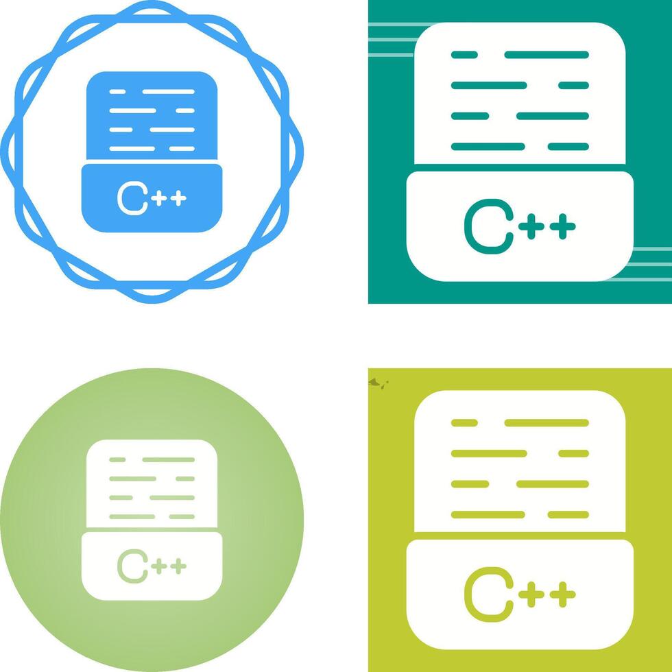 Programming Language Vector Icon