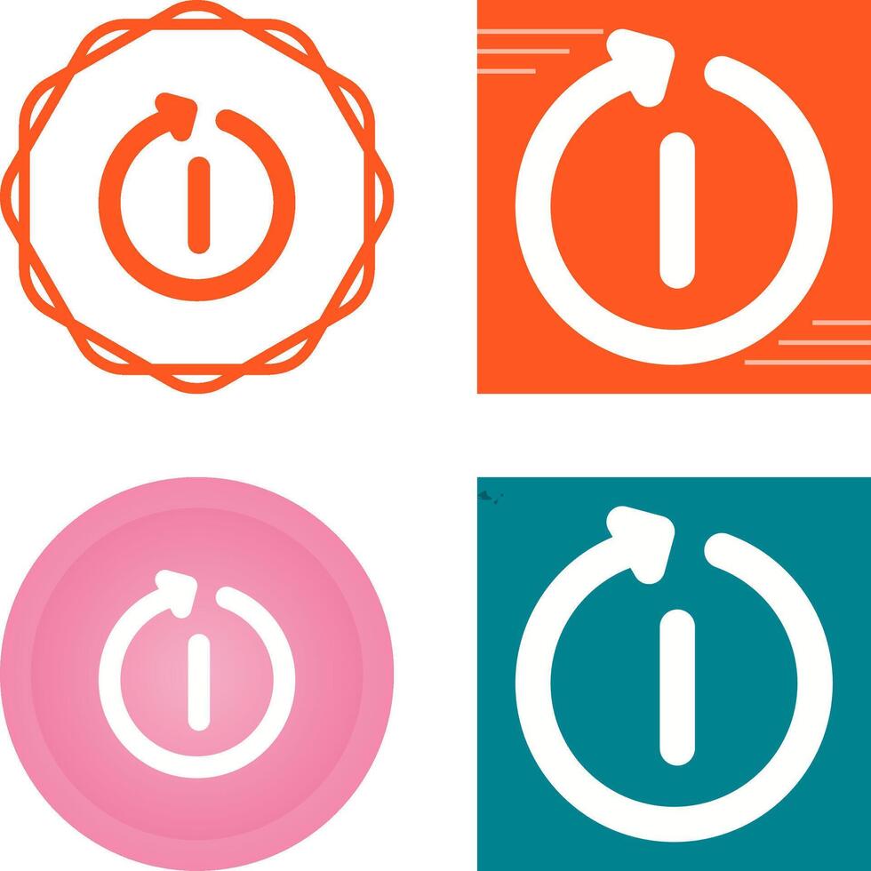 Restart Vector Icon