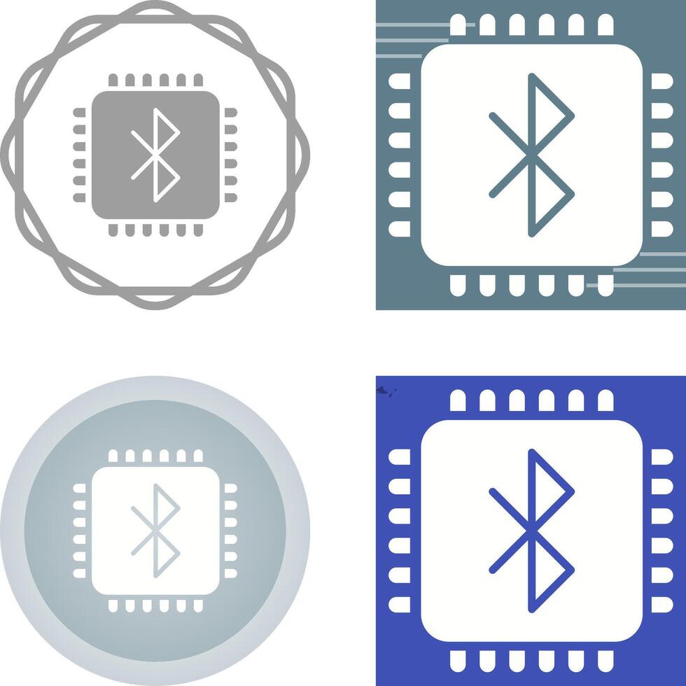 icono de vector de bluetooth