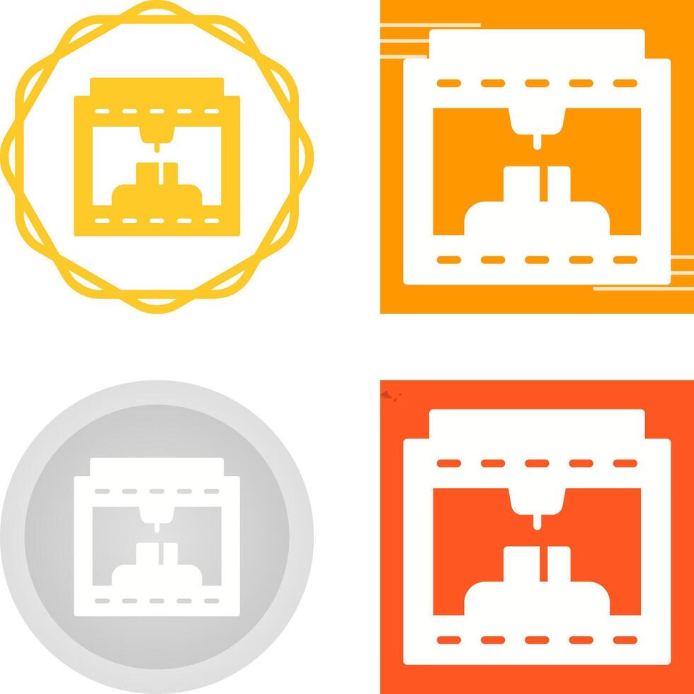 3d Printing Vector Icon