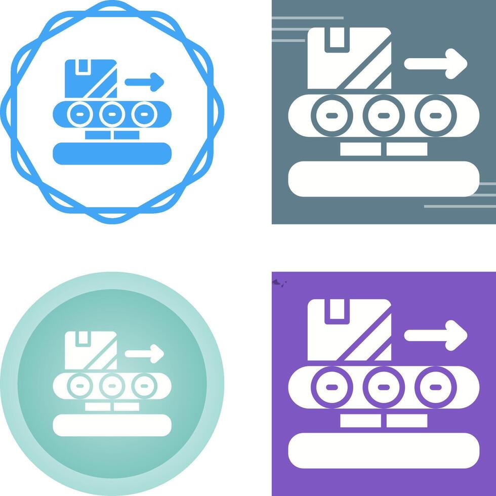 Conveyor Belt Vector Icon