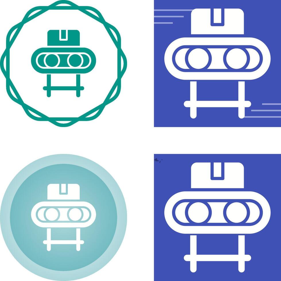 Conveyor belt Vector Icon