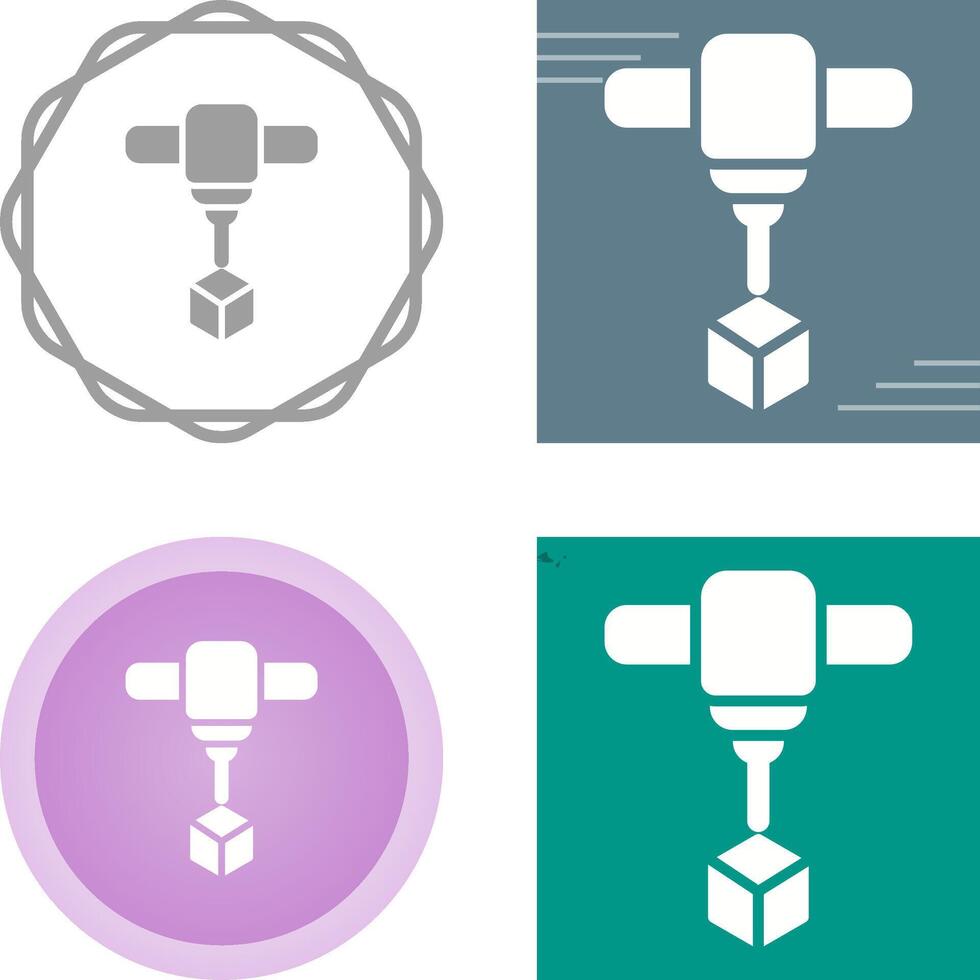 3d Printing Vector Icon