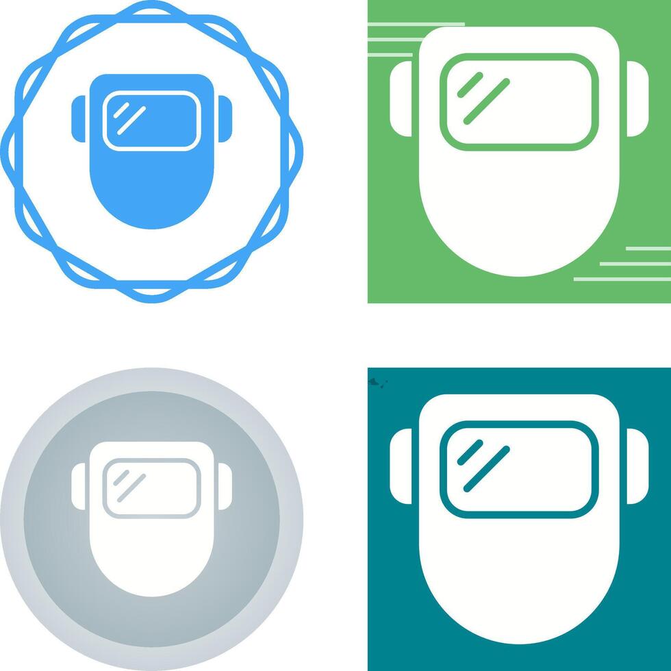 Welding mask Vector Icon