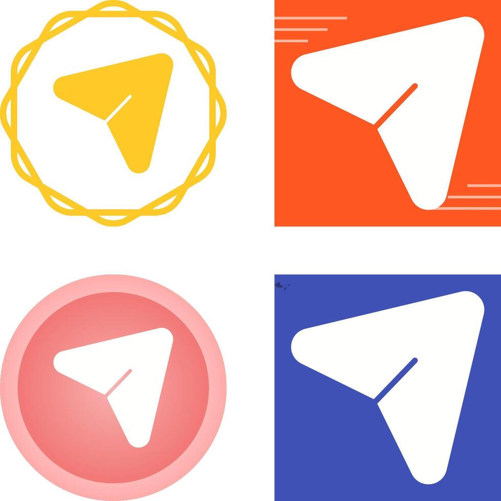 Paper Plane Vector Icon