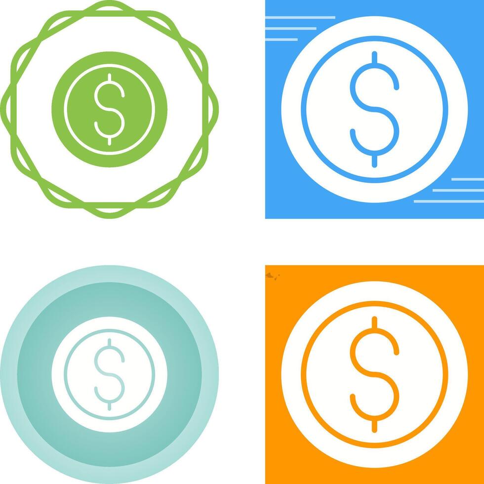 Usd Circle Vector Icon