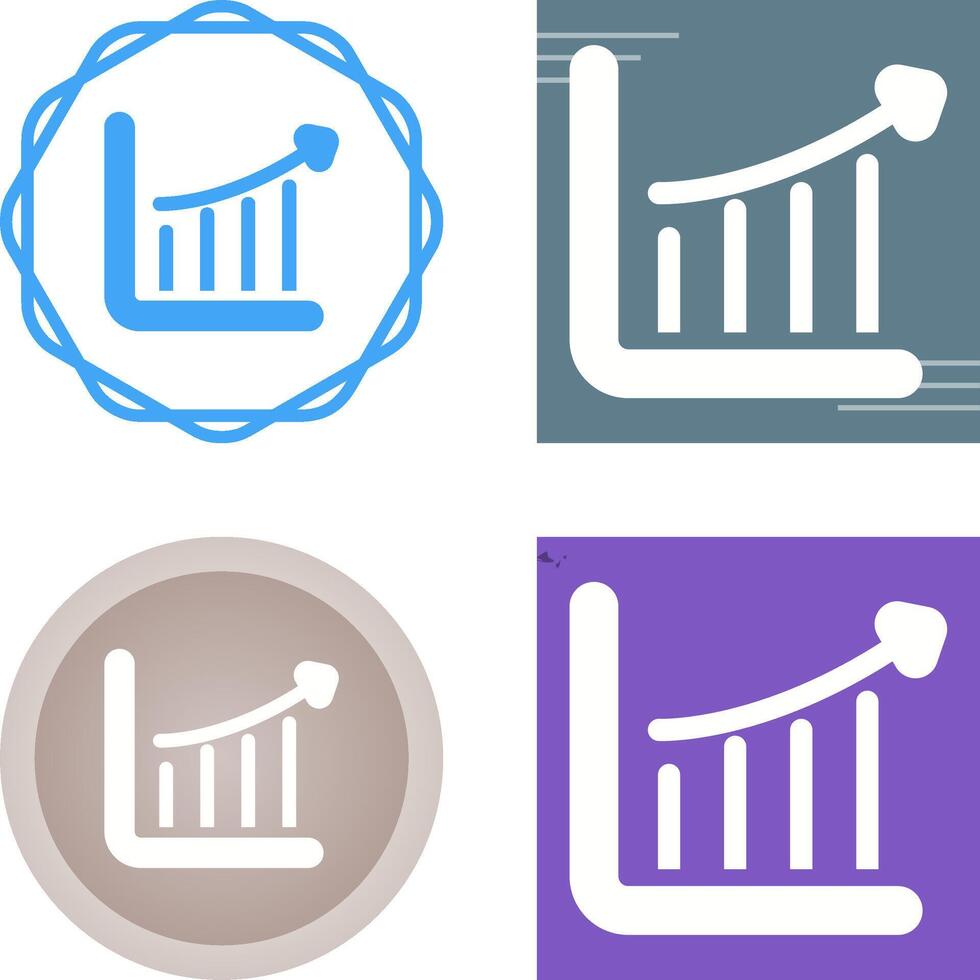 Chart Arrow Grow Vector Icon