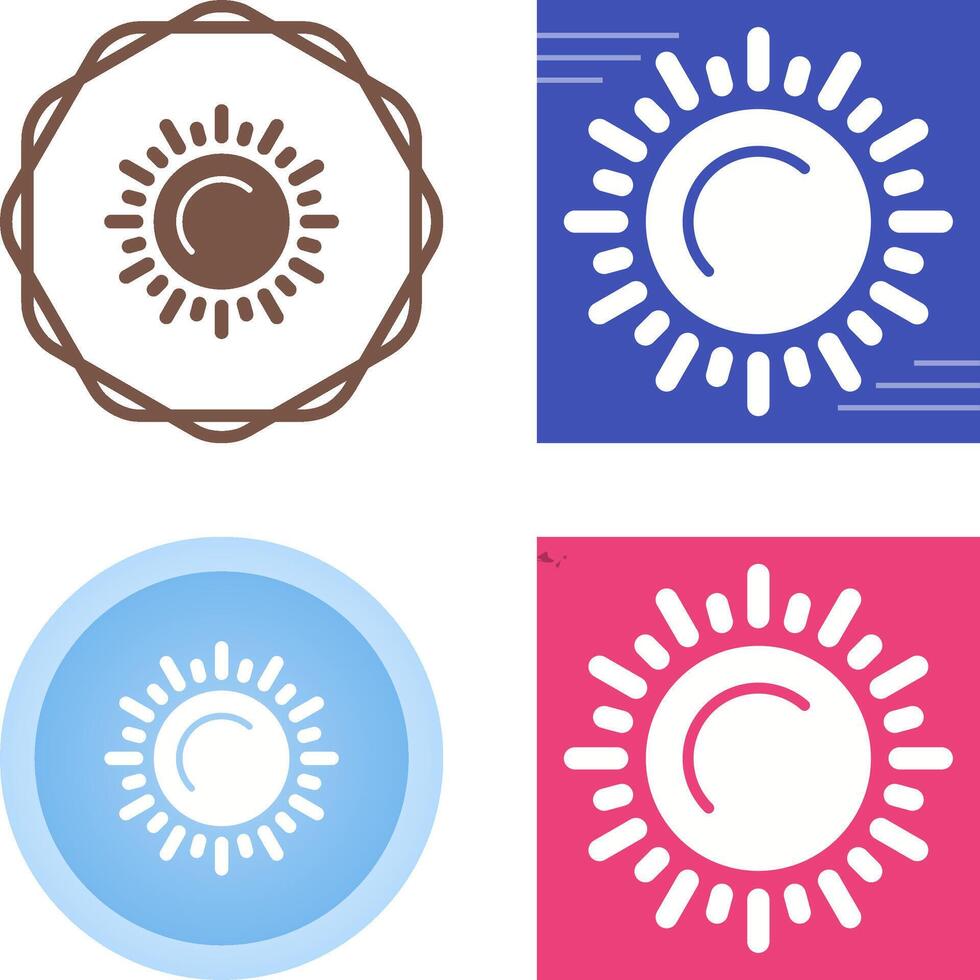 Sun Vector Icon