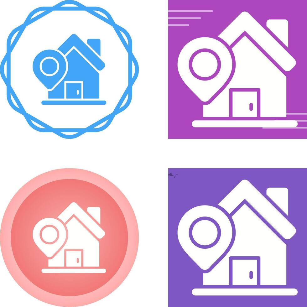 Home Location Vector Icon