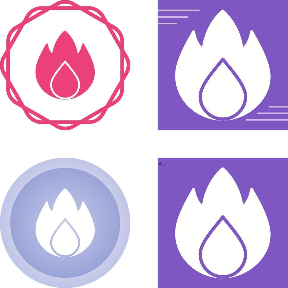Flame Vector Icon