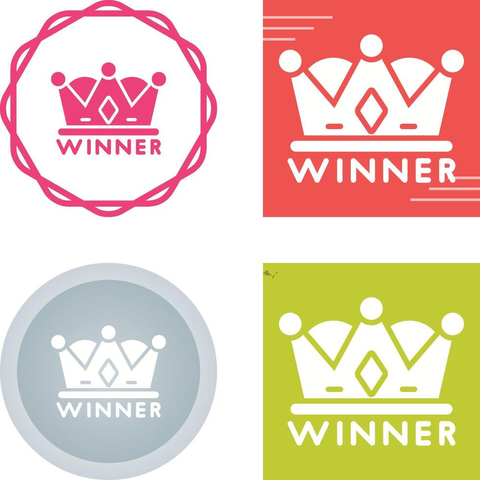 Winner Vector Icon