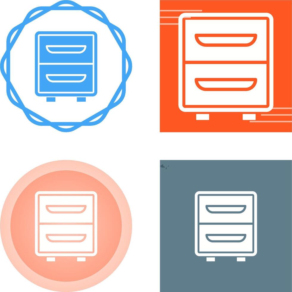 File Cabinet Vector Icon