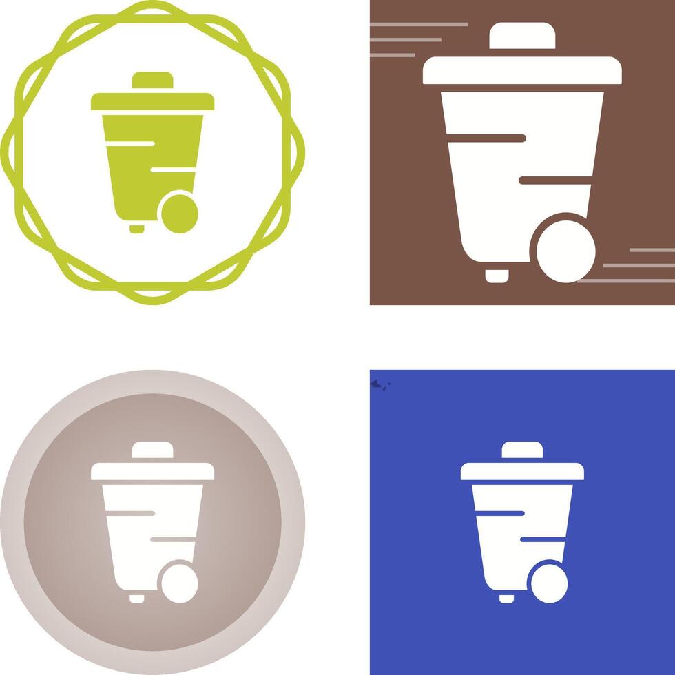 Trash Can Vector Icon