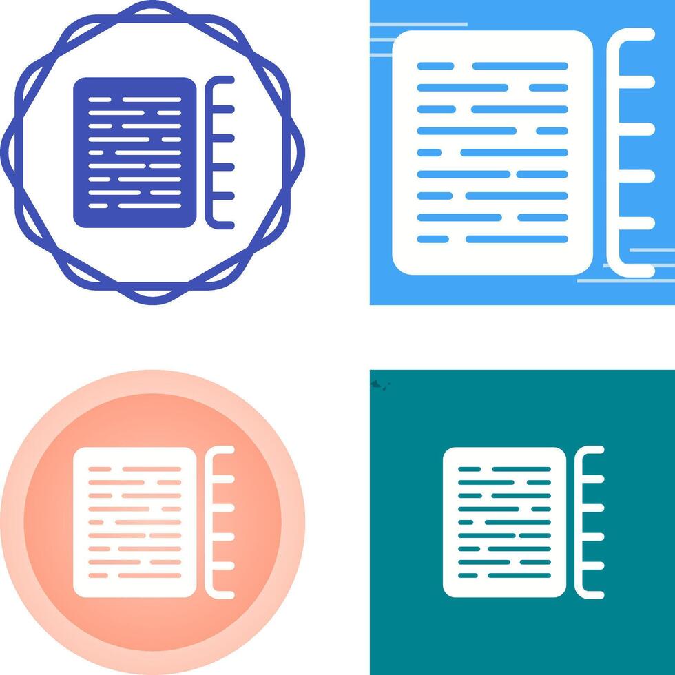 Document Indexing Vector Icon