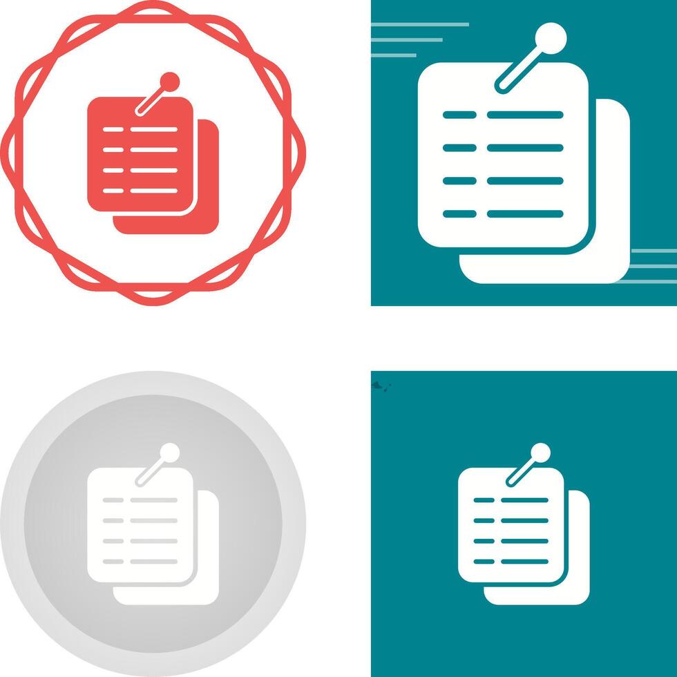 Document Annotation Vector Icon