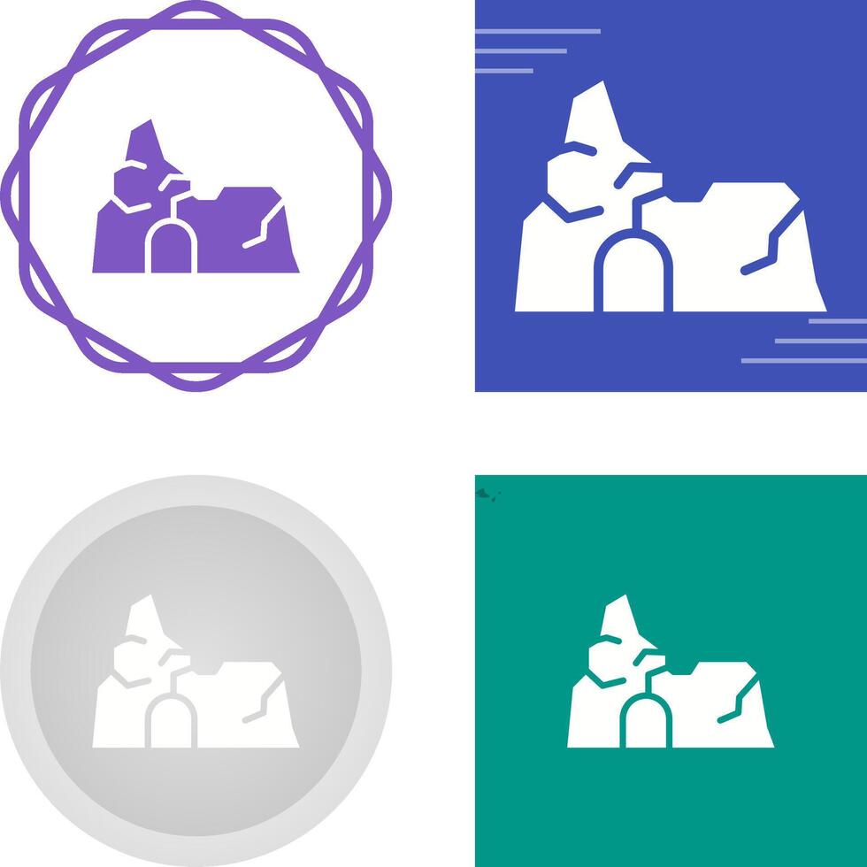 Cave Vector Icon