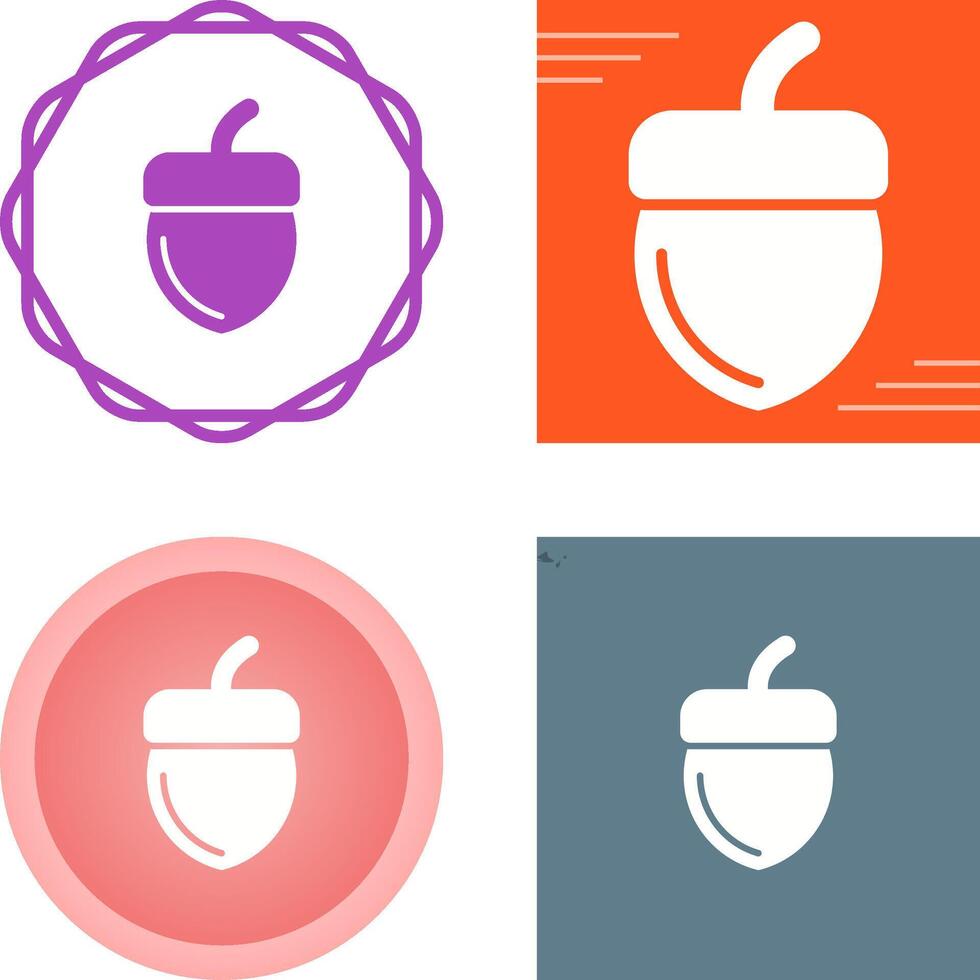 Acorn Vector Icon