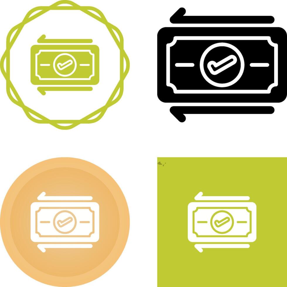 Money Back Guarantee Vector Icon