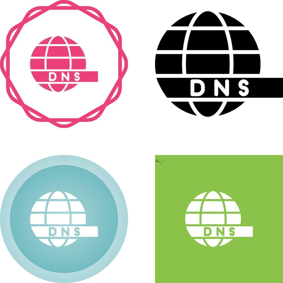 DNS Server Vector Icon