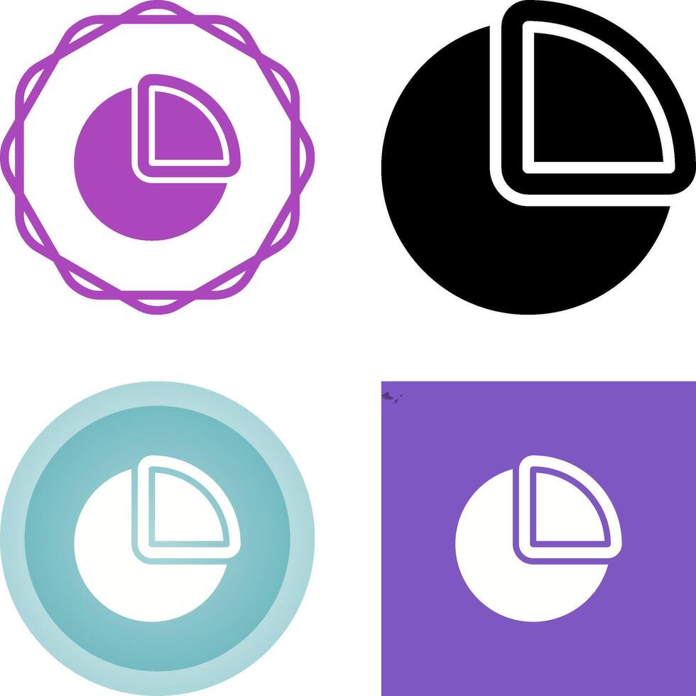 Pie Chart Vector Icon