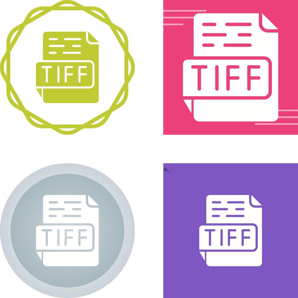 TIFF Vector Icon