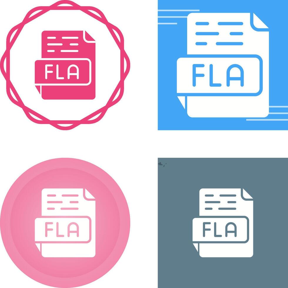 FLA Vector Icon