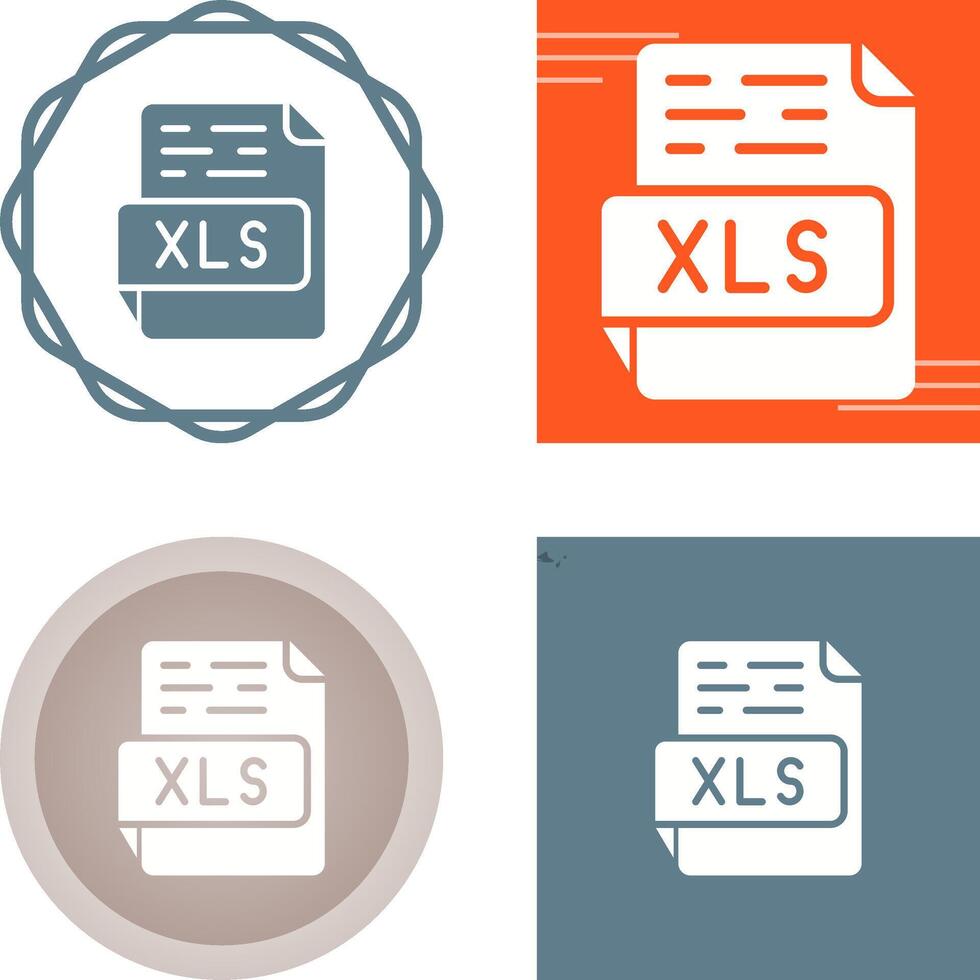 XLS Vector Icon