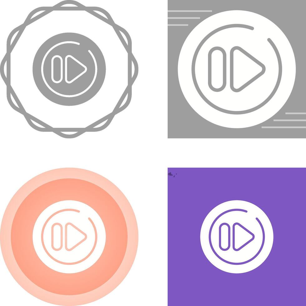 Next Track Circle Vector Icon