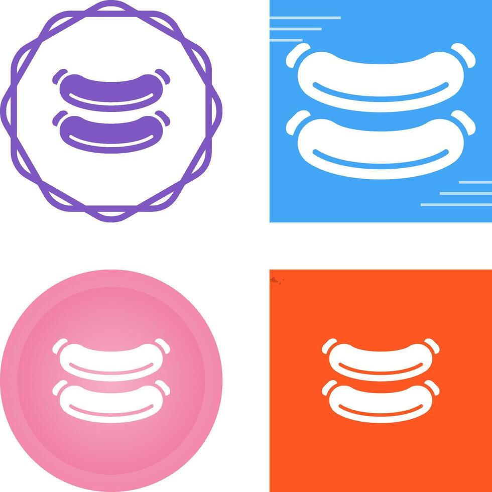Sausage Vector Icon