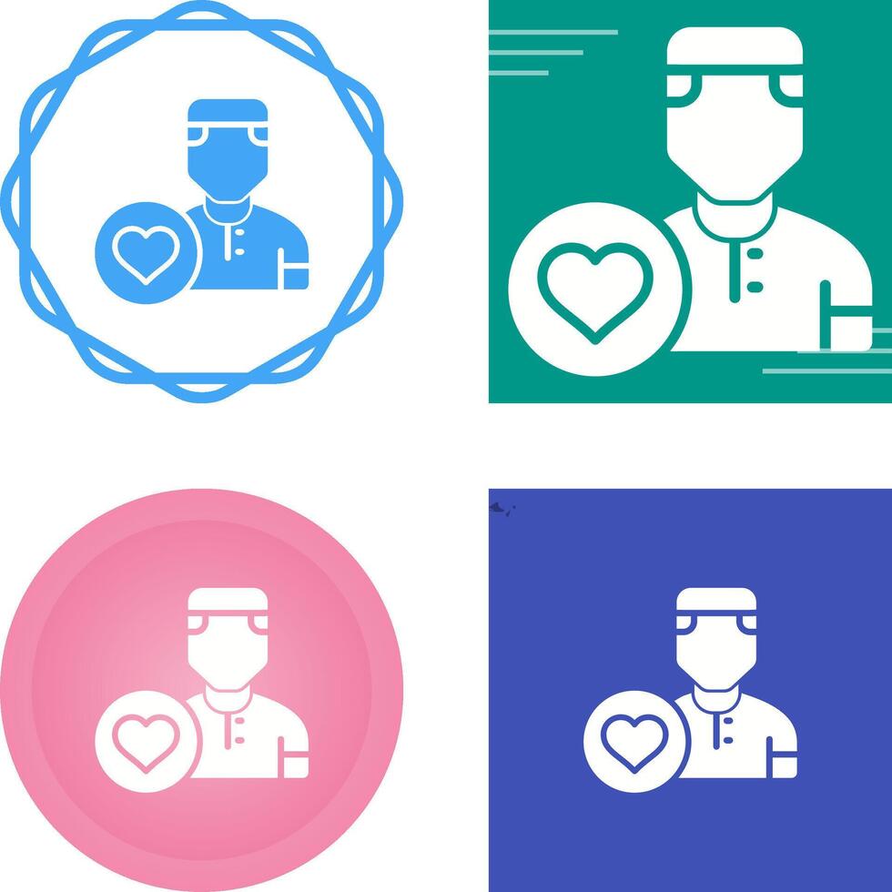 Heart Doctor Vector Icon