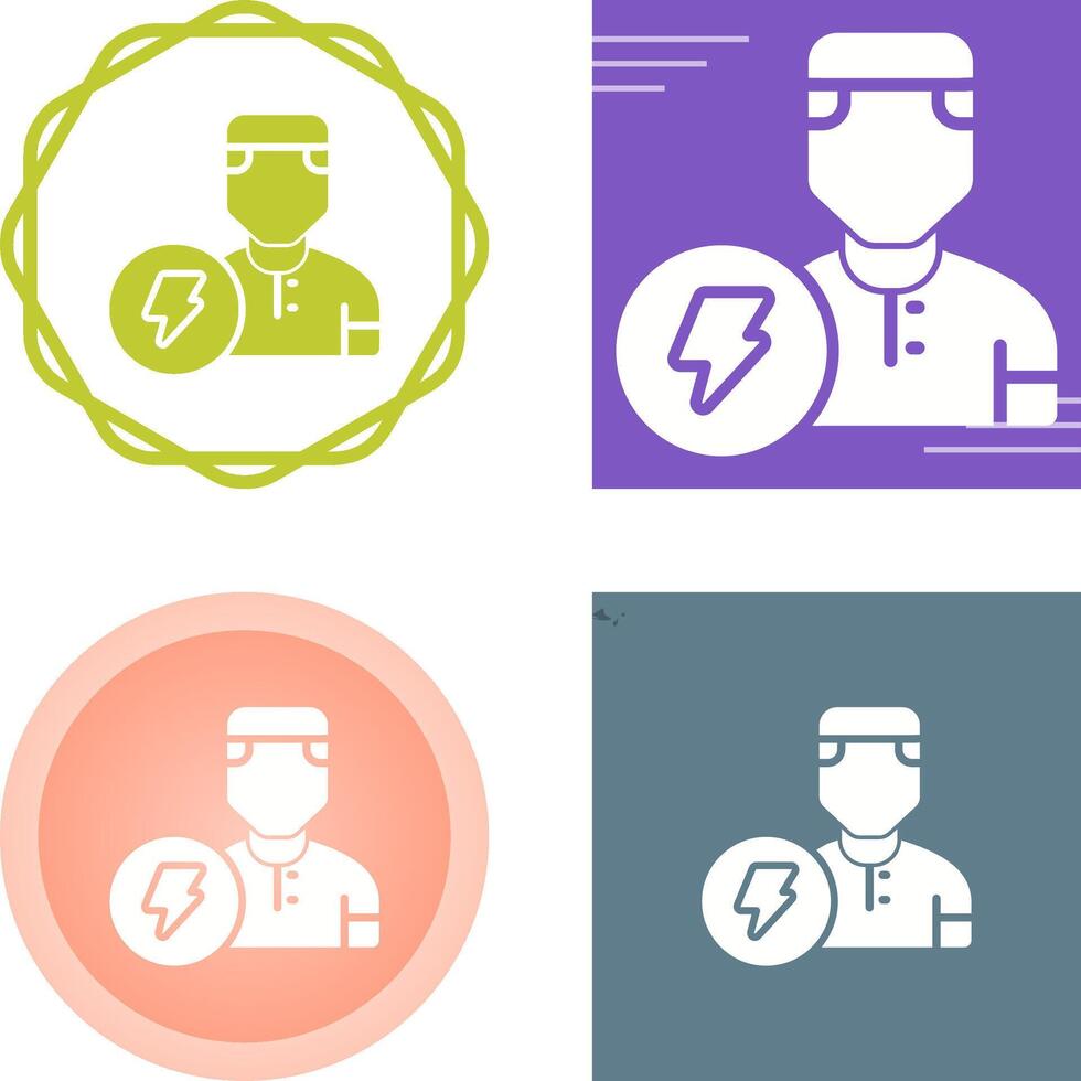 Electrician Vector Icon