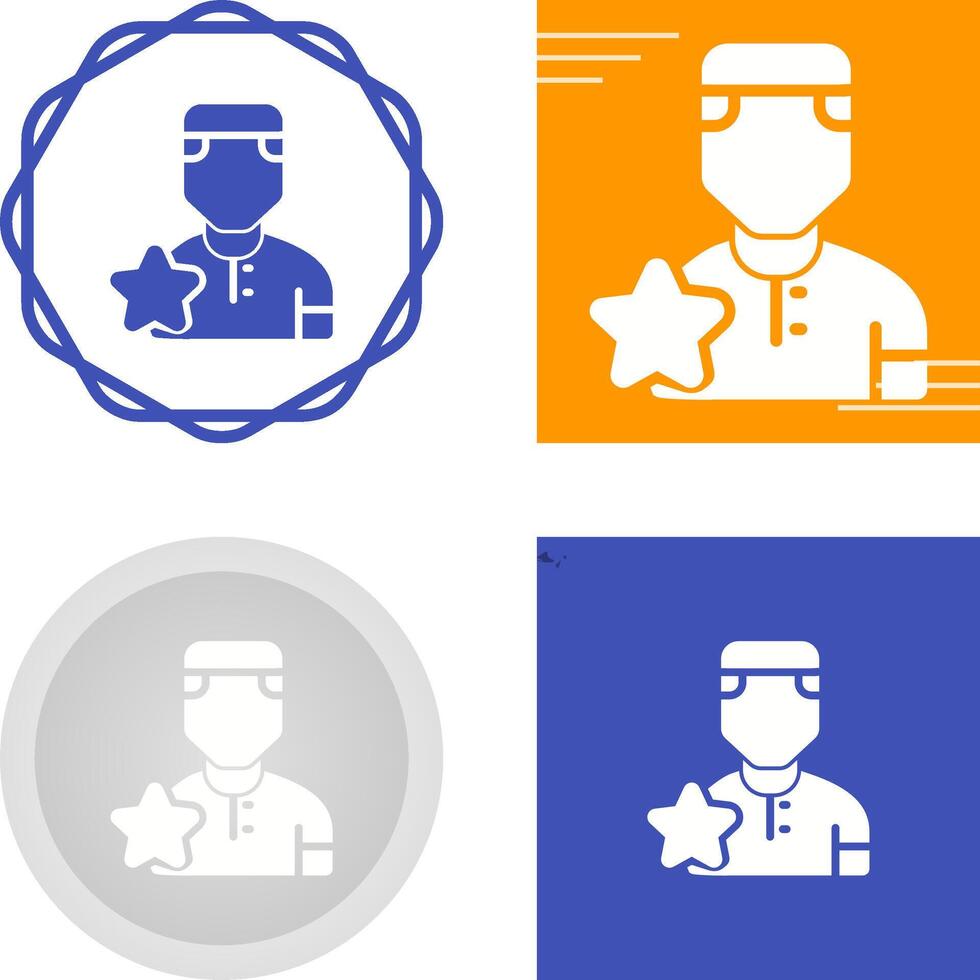 Rockstar Vector Icon