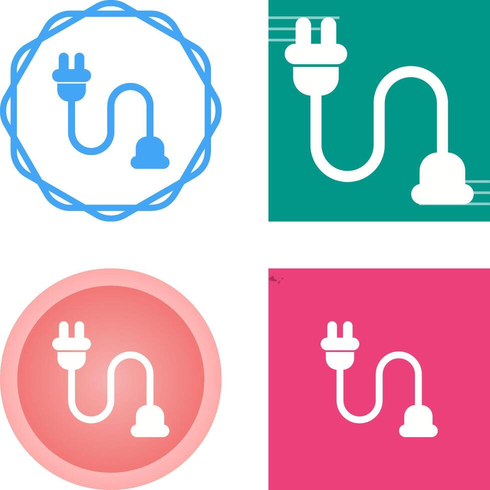 Cable Connector Vector Icon