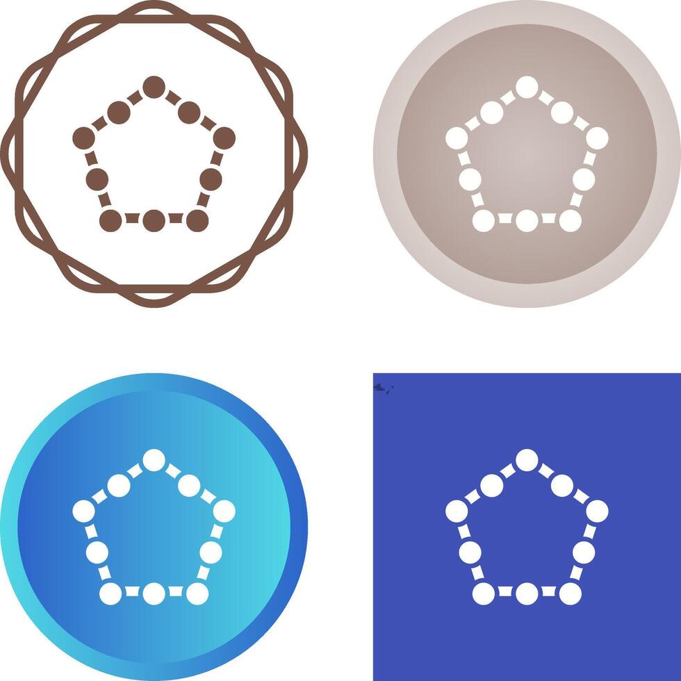 Hexagon Vector Icon