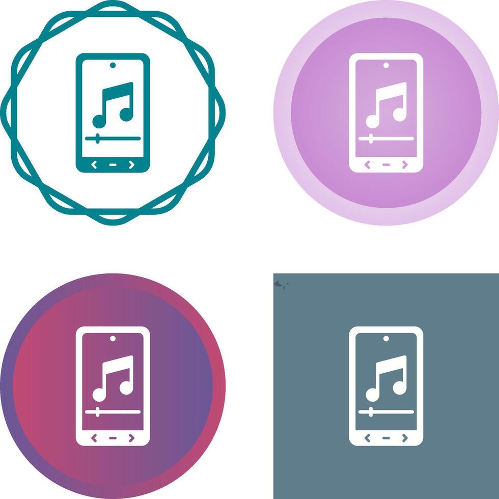 Music Player Vector Icon