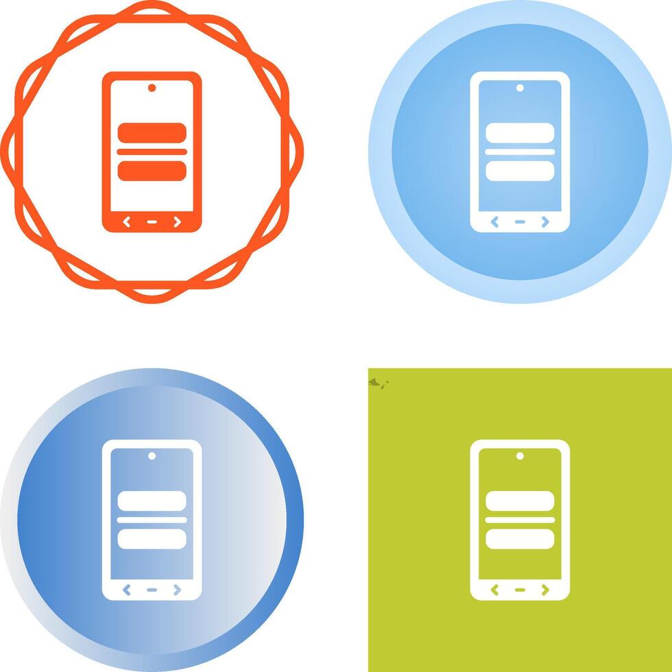 Hamburger Manu Vector Icon