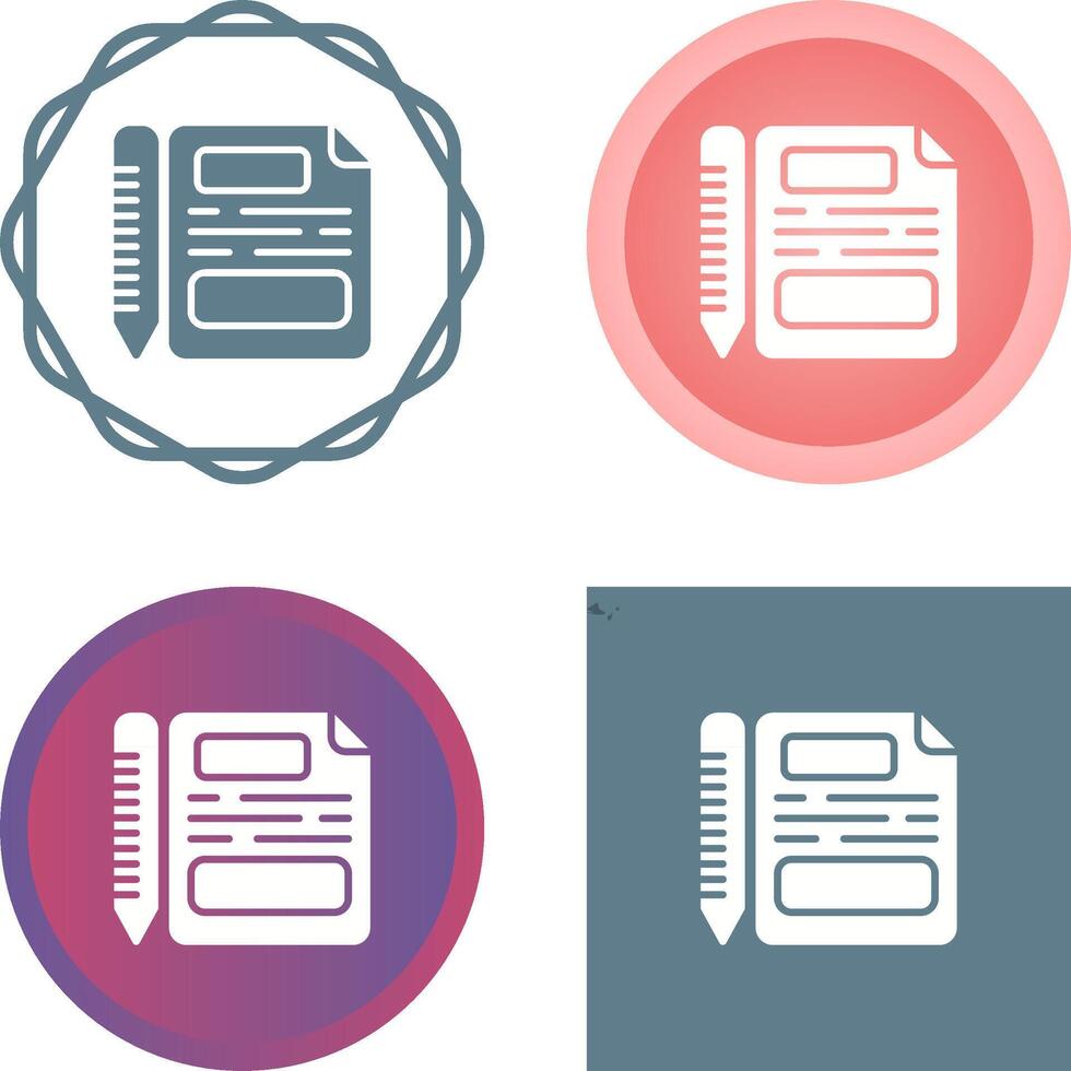 Document Vector Icon