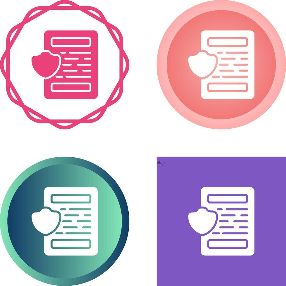 Document Vector Icon