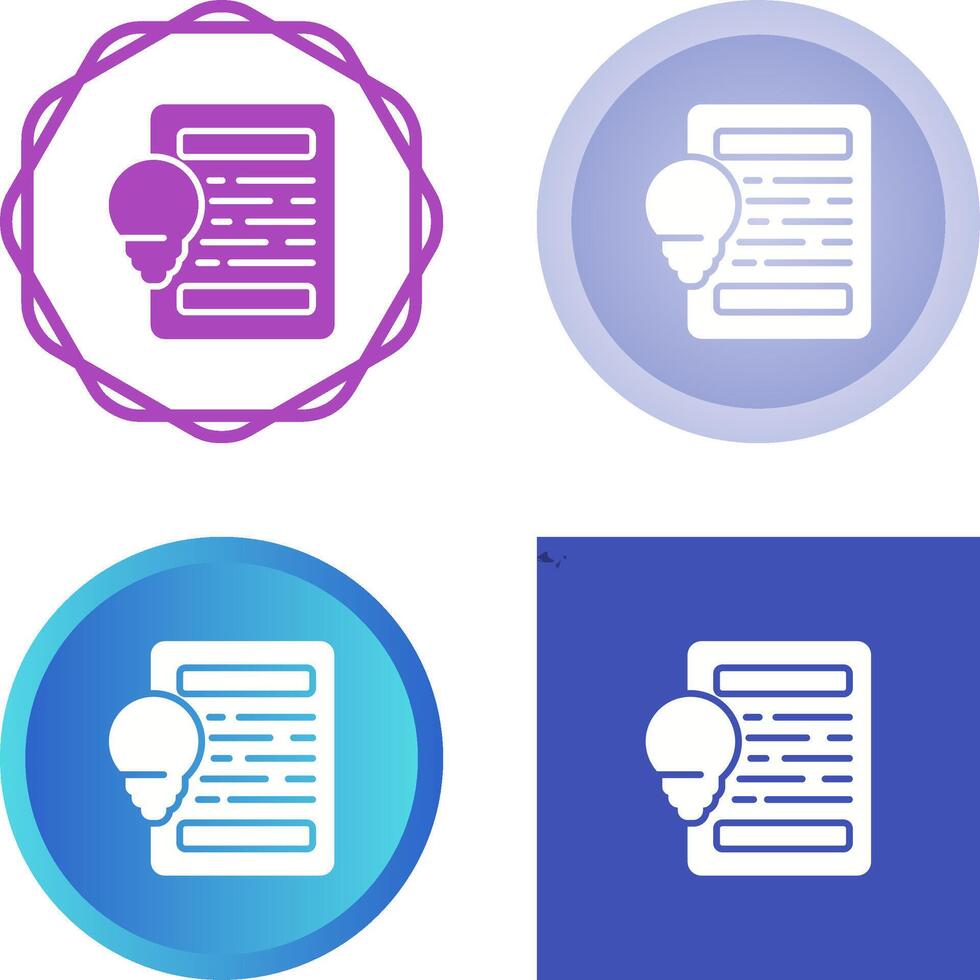 Document Vector Icon