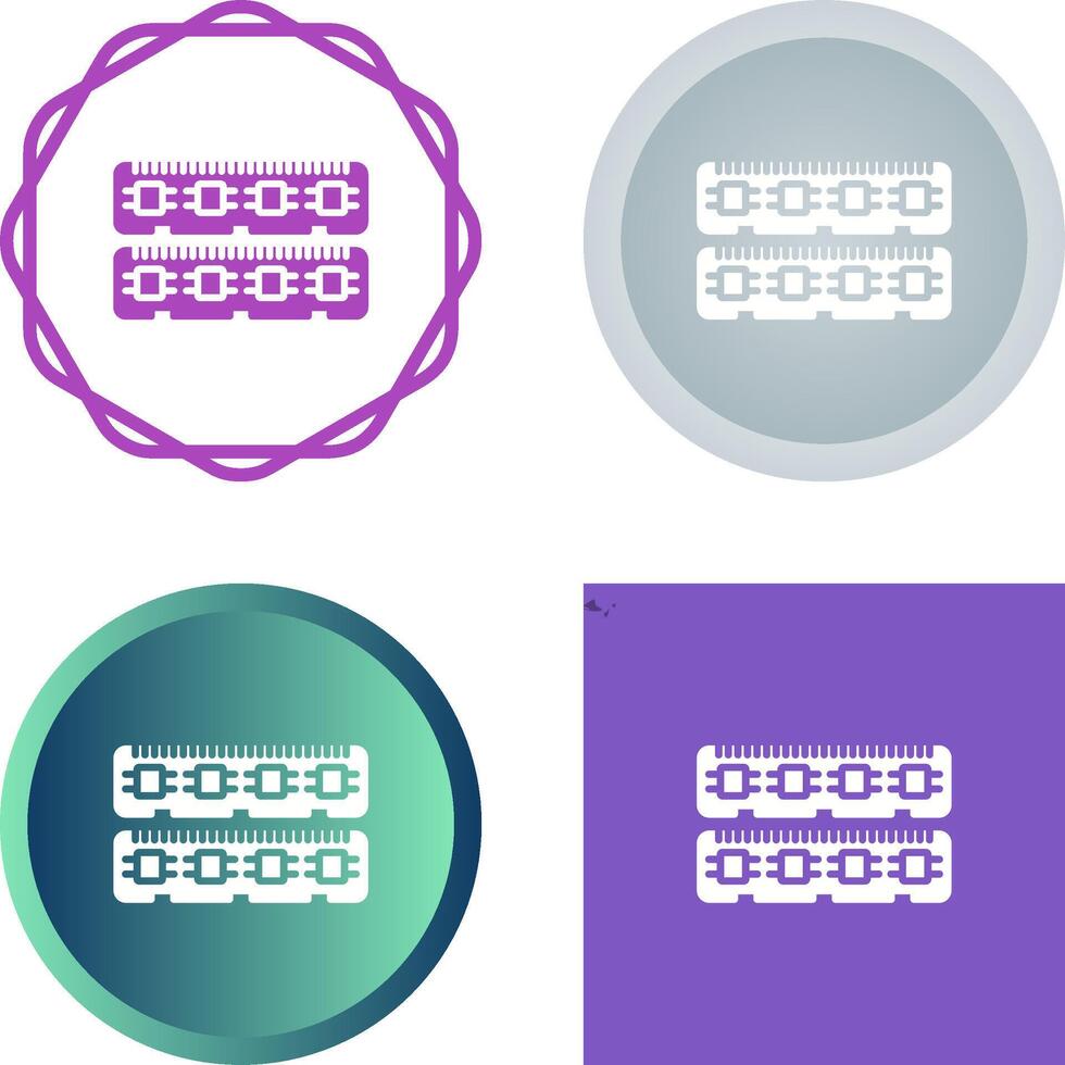 Ram Memory Vector Icon