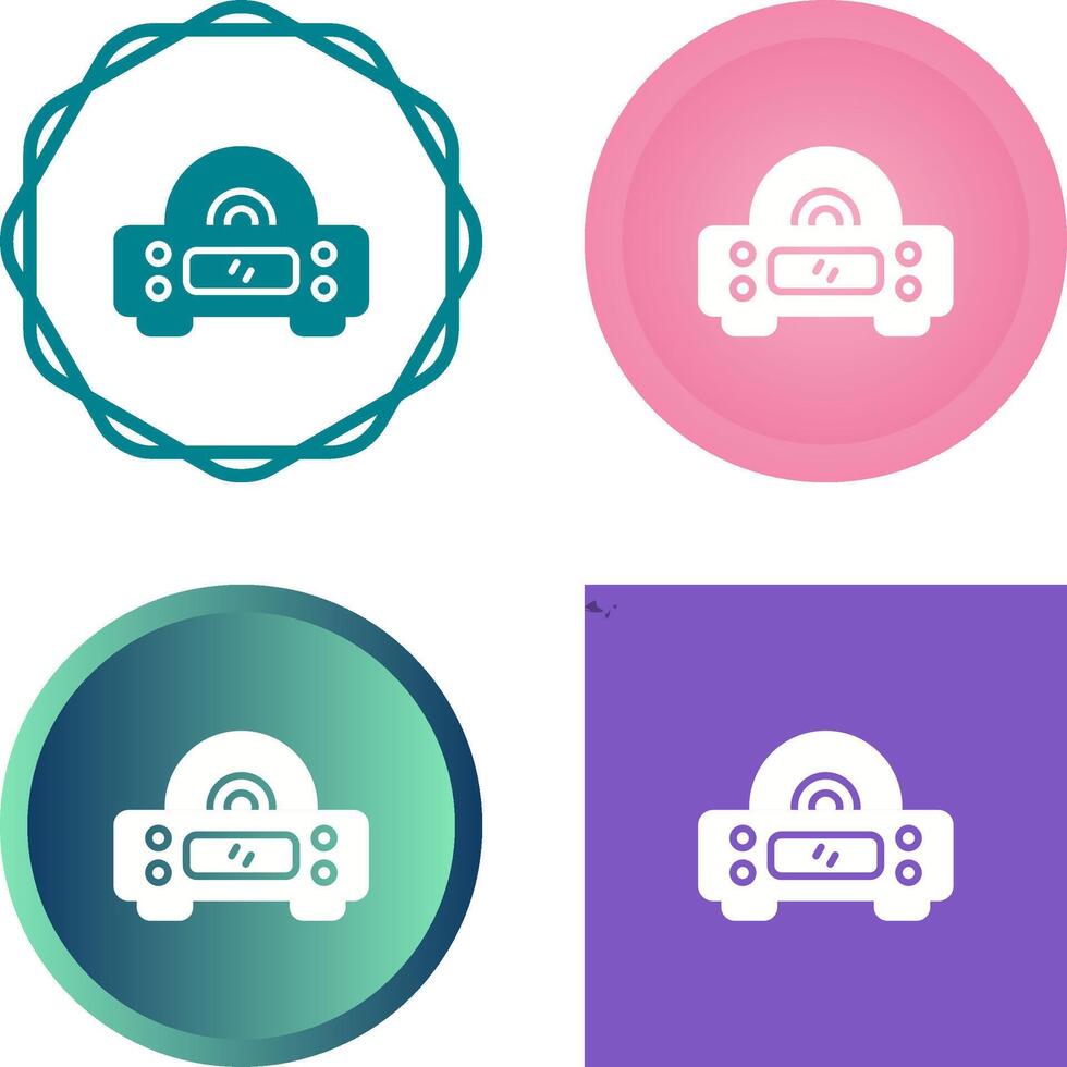 Cd Player Vector Icon