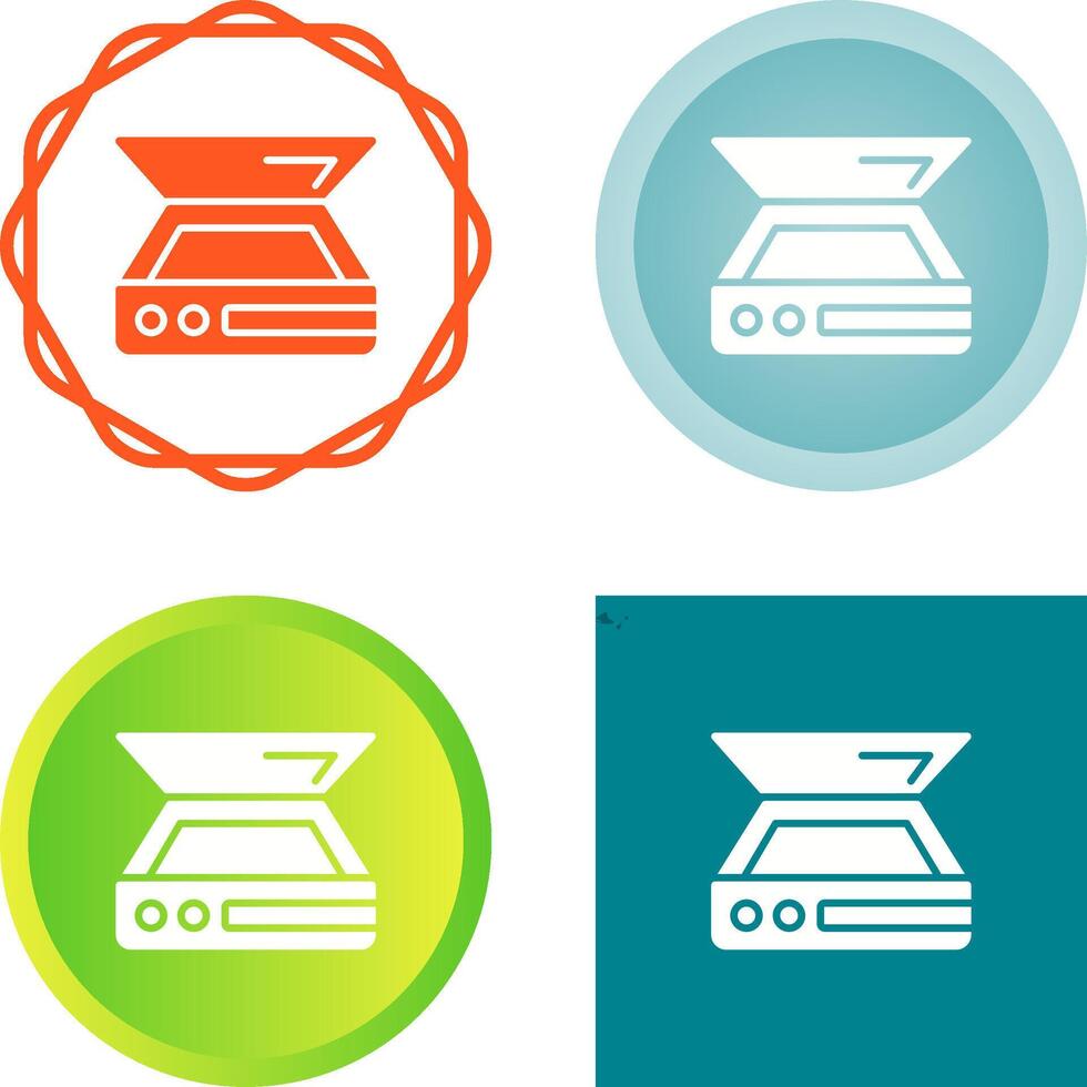 Scanner Vector Icon