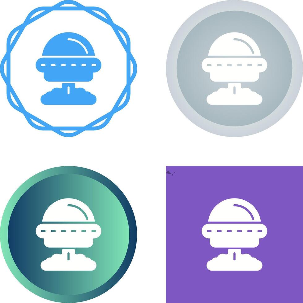Spaceship Vector Icon