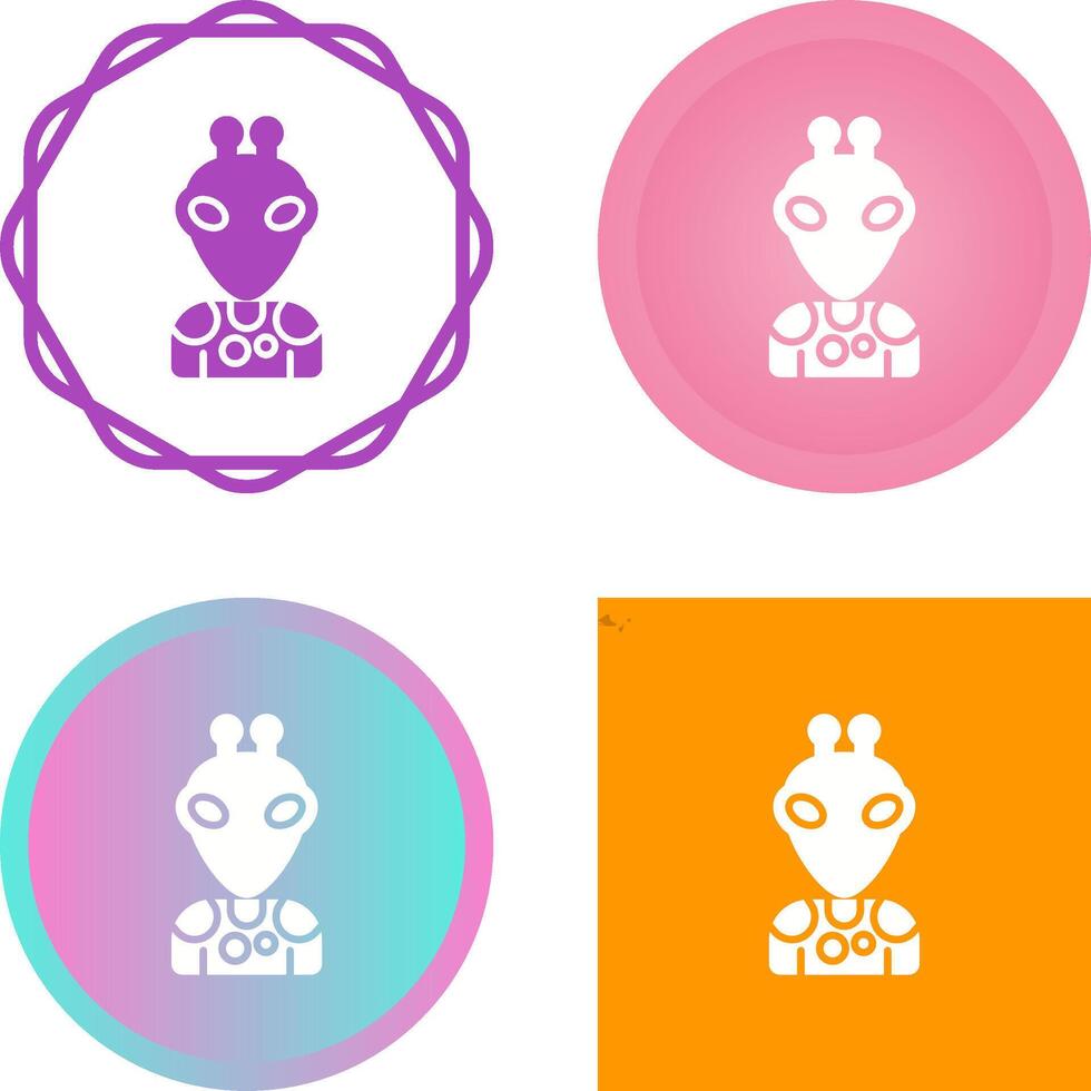 Alien Vector Icon